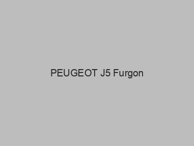 Enganches económicos para PEUGEOT J5 Furgon